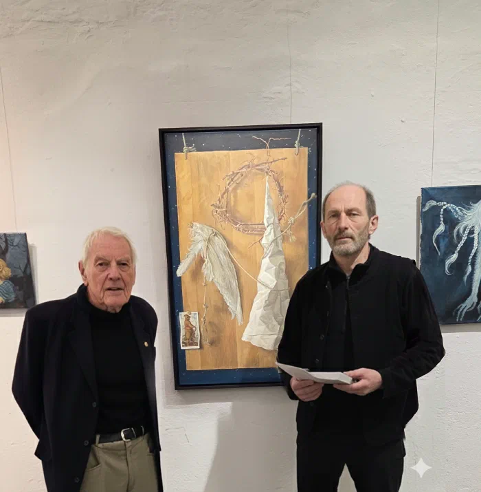 Bernd Rosenheim und Preisträger Andreas Weißgerber 2025